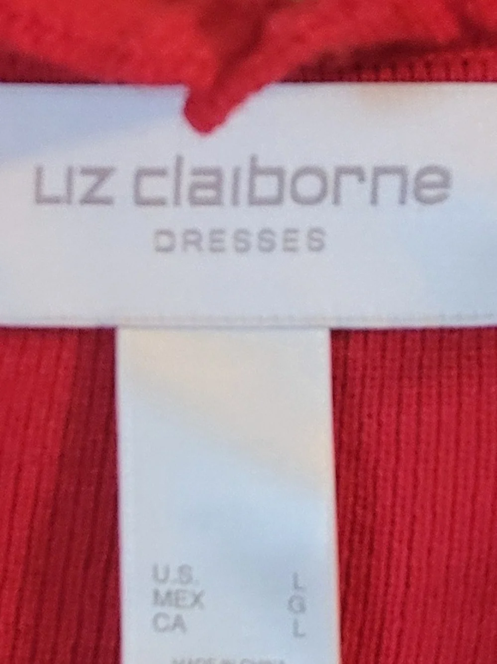 Liz Claiborne Red Sweater Maxi Dress Sz Large Matching Bolero Jacket Christmas